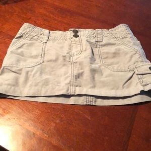 Mossimo Supply Co Corduroy Cargo Mini Skirt